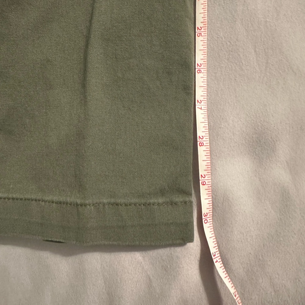 Olive Green Men's Cargo Pants - Picture 4 of 4